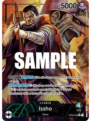 ISSHO OP04-020 - SINGLES ONE PIECE