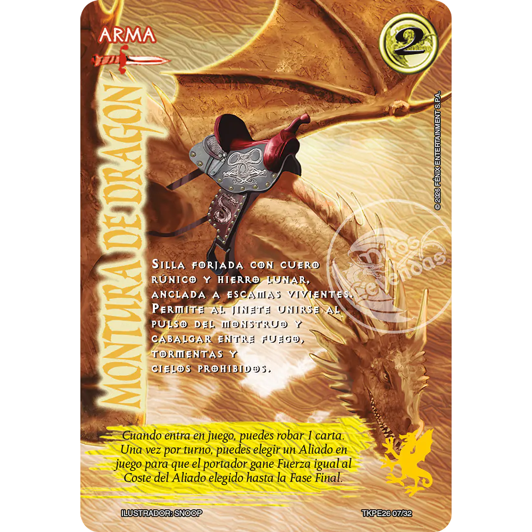 MONTURA DE DRAGON - TOOLKIT PE 2026 - KIT ANCESTRAL 1