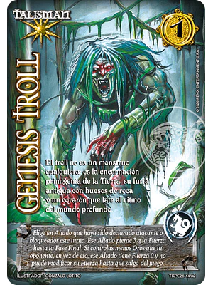 GENESIS TROLL - TOOLKIT PE 2026 - KIT ANCESTRAL