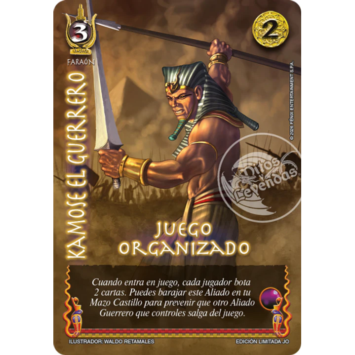 KAMOSE EL GUERRERO - JUEGO ORGANIZADO 1