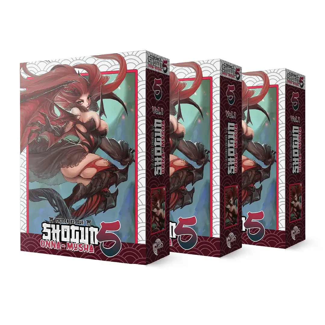 PREVENTA 3 SHOGUN 5 ONNA MUSHA VOLUMEN 1 - PRIMER BLOQUE + 3 BUY A BOX 1