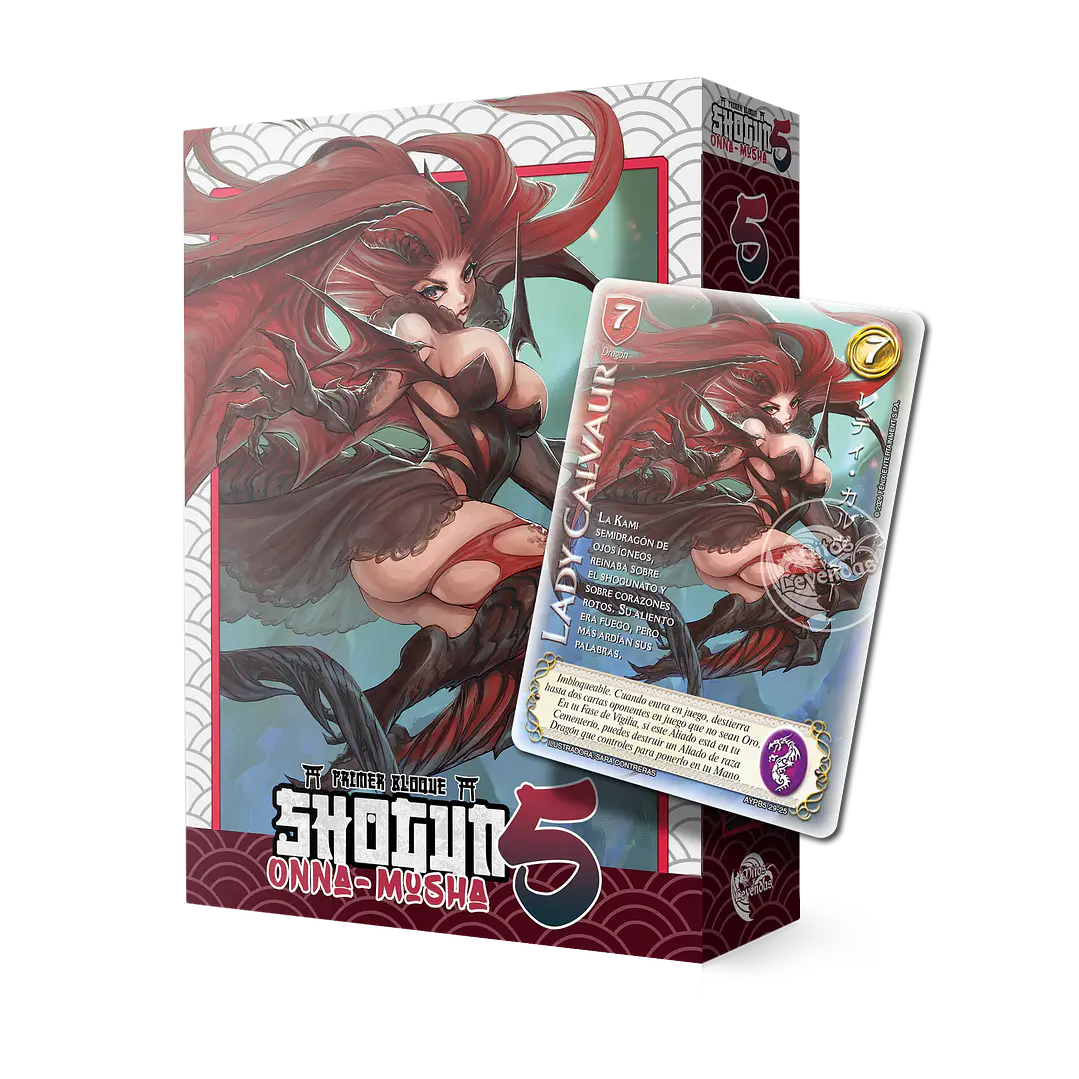 PREVENTA 3 SHOGUN 5 ONNA MUSHA VOLUMEN 1 - PRIMER BLOQUE + 3 BUY A BOX 2