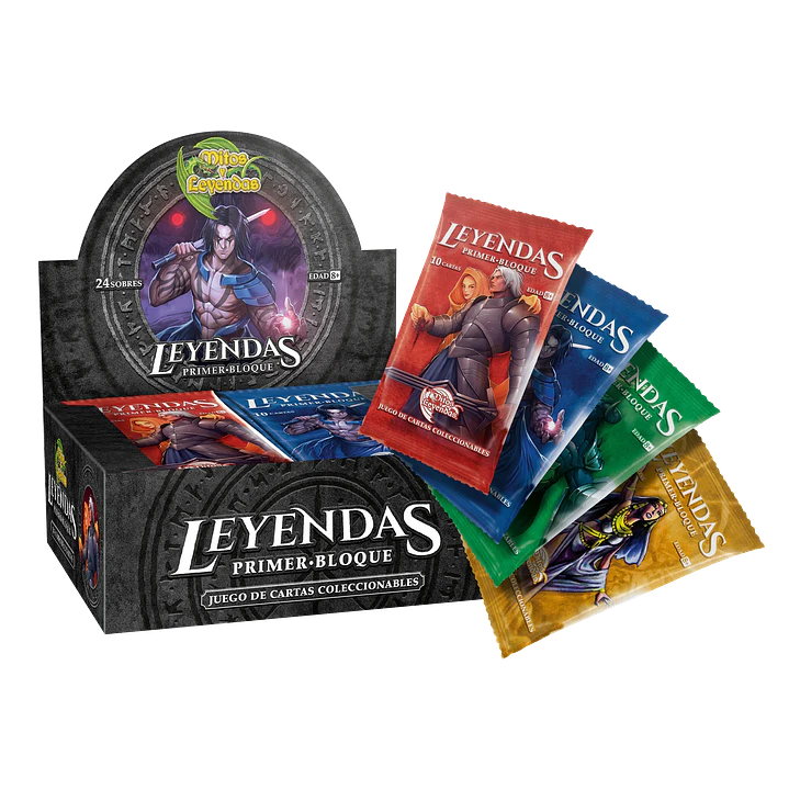 PREVENTA 3 DISPLAY LEYENDAS PRIMER BLOQUE 4.0 - PRIMER BLOQUE + 3 BUY A BOX 2