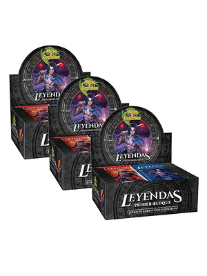 PREVENTA 3 DISPLAY LEYENDAS PRIMER BLOQUE 4.0 - PRIMER BLOQUE + 3 BUY A BOX