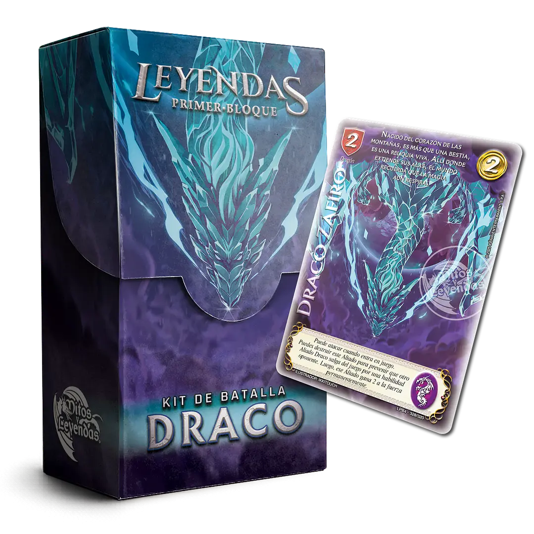 PREVENTA 3 KIT BATALLA - DRACO - LEYENDAS PRIMER BLOQUE 4.0 2
