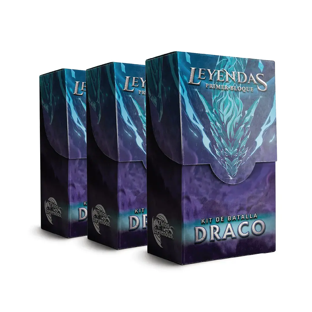 PREVENTA 3 KIT BATALLA - DRACO - LEYENDAS PRIMER BLOQUE 4.0 1