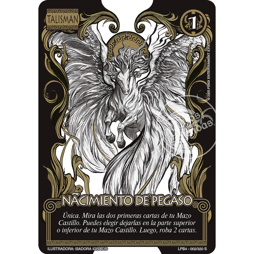 NACIMIENTO DE PEGASO - LPB4 - SECRETA 1