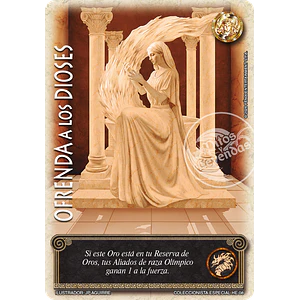 OFRENDA A LOS DIOSES - PRMOCIONAL