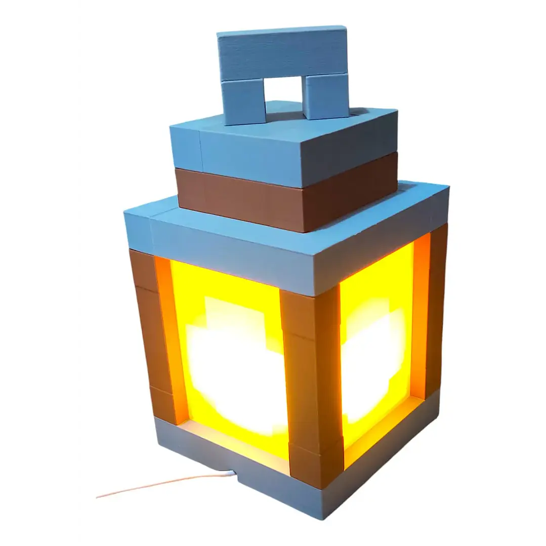 LAMPARA MINECRAFT 2