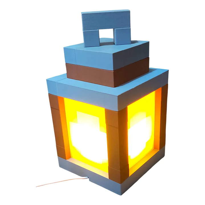 LAMPARA MINECRAFT - 3D PRINT 2