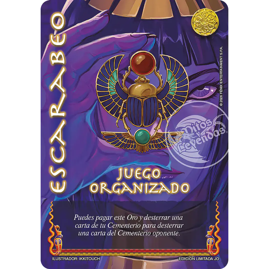 ESCARABEO - JUEGO ORGANIZADO 1