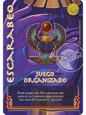 ESCARABEO - JUEGO ORGANIZADO