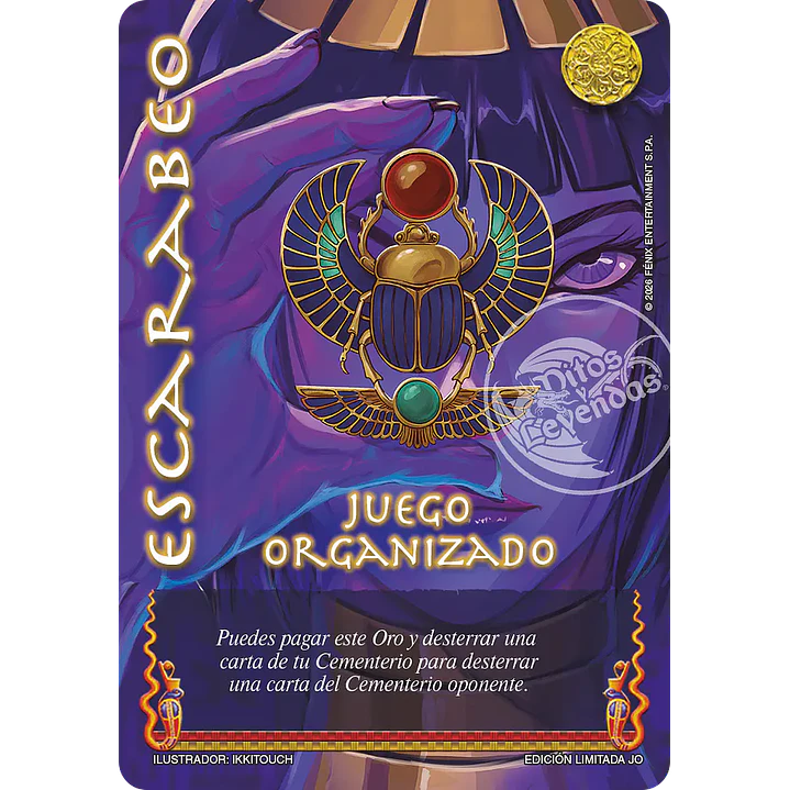 ESCARABEO - JUEGO ORGANIZADO 1