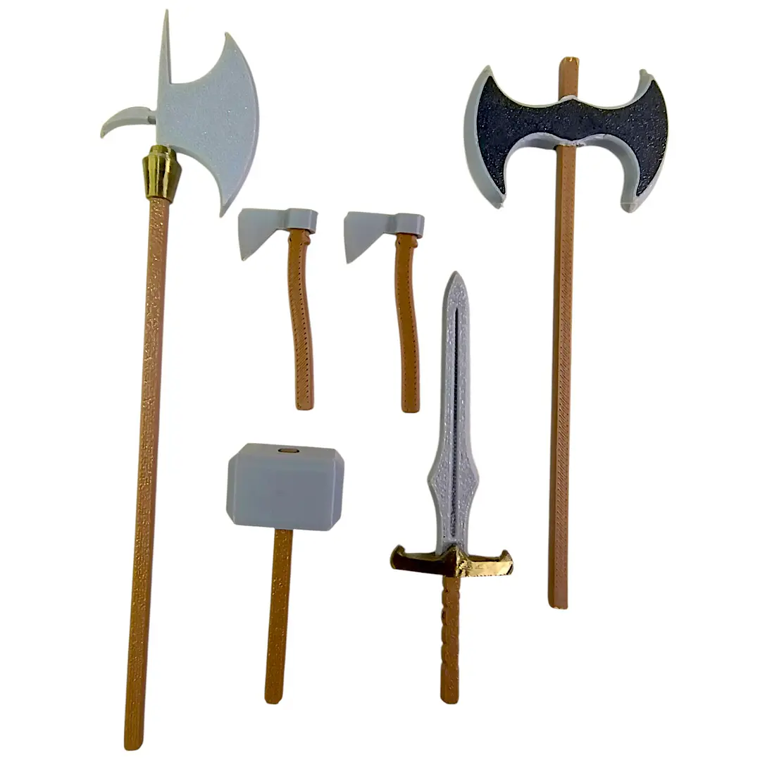 PACK ARMAS MEDIEVALES TITAN 13 - MISIÓN 13 1