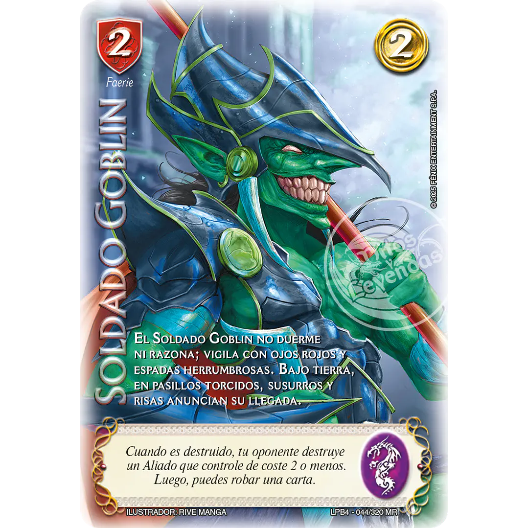 SOLDADO GOBLIN - LPB4 - MEGA REAL  1