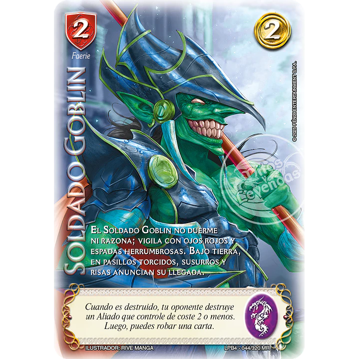 SOLDADO GOBLIN - LPB4 - MEGA REAL  1