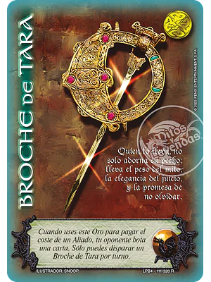 BROCHE DE TARA - LPB4 - REAL