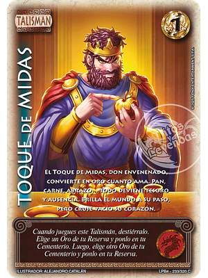 TOQUE DE MIDAS - LPB4 - CORTESANA