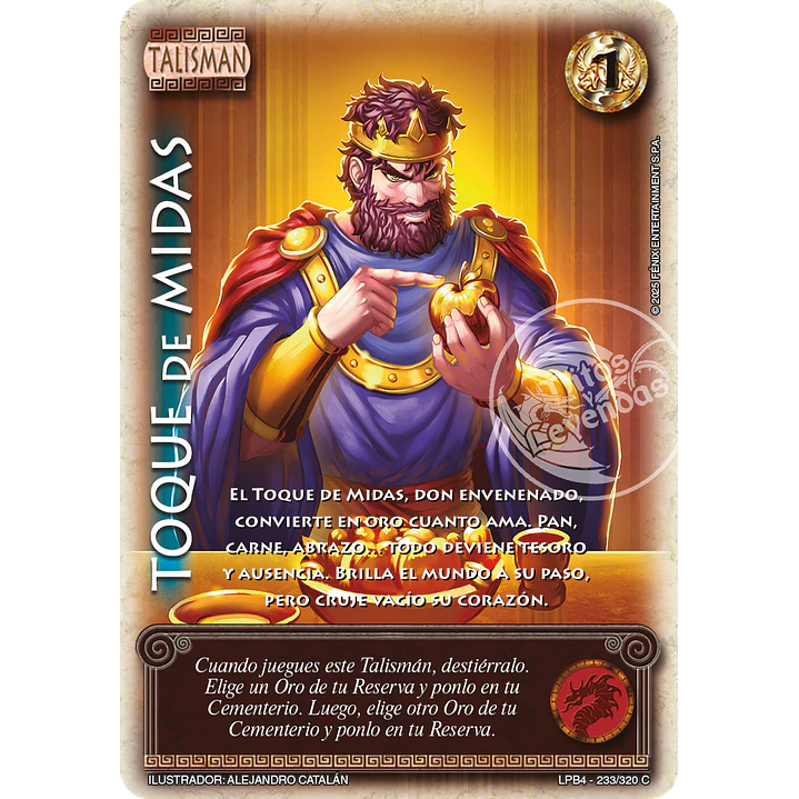 TOQUE DE MIDAS - LPB4 - CORTESANA 1
