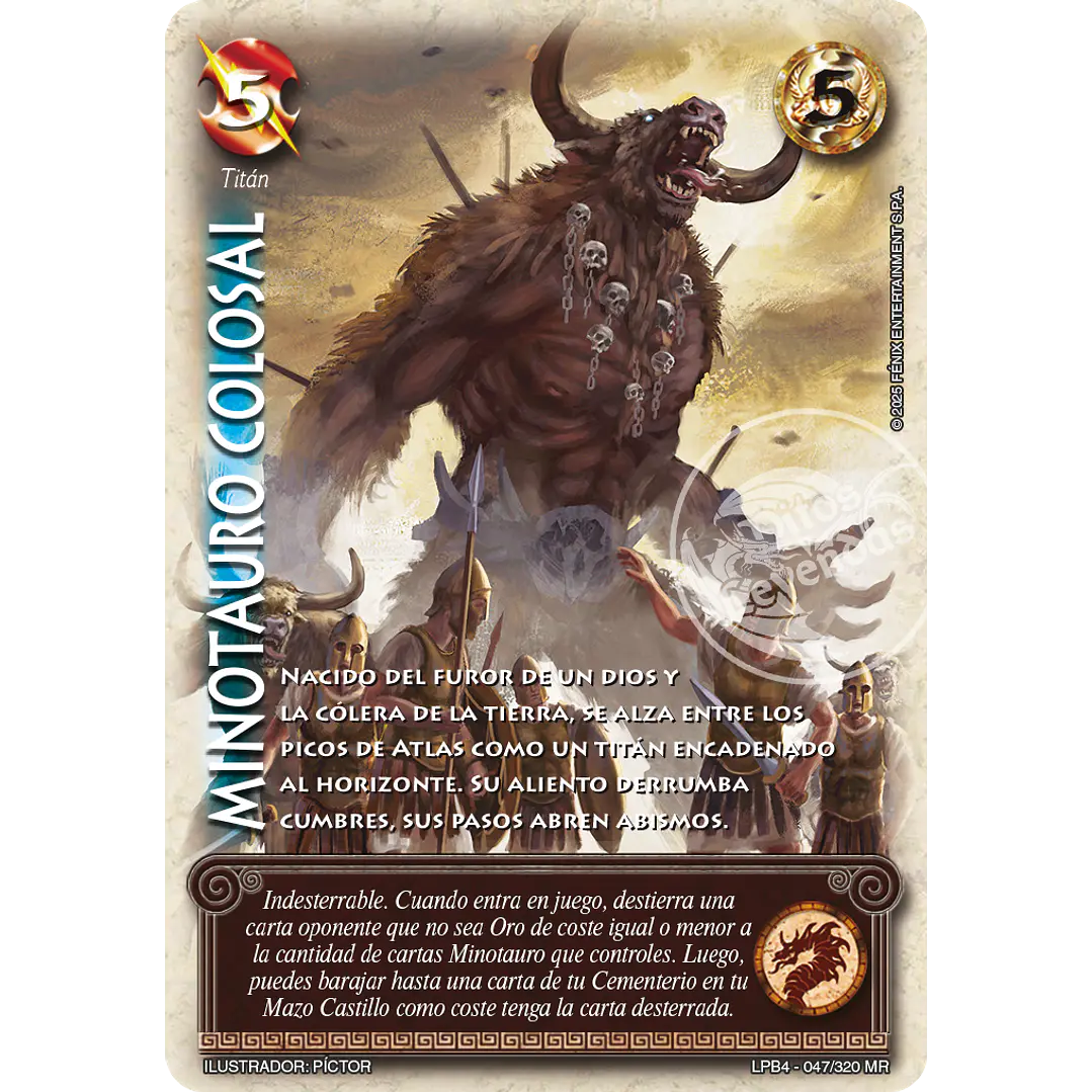 MINOTAURO COLOSAL - LPB4 - MEGA REAL 1