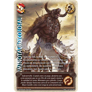 MINOTAURO COLOSAL - LPB4 - MEGA REAL