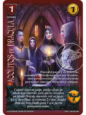 ACOLITOS DE DRACULA - LPB4 - MEGA REAL