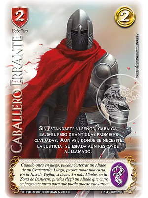 CABALLERO ERRANTE - LPB4 - REAL