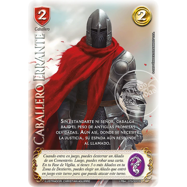 CABALLERO ERRANTE - LPB4 - REAL 1