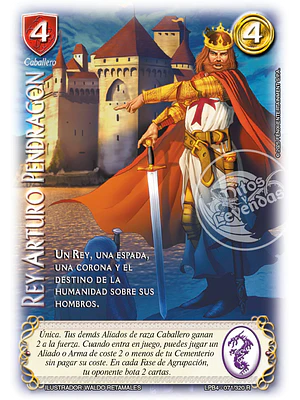 REY ARTURO PENDRAGON - LPB4 - REAL