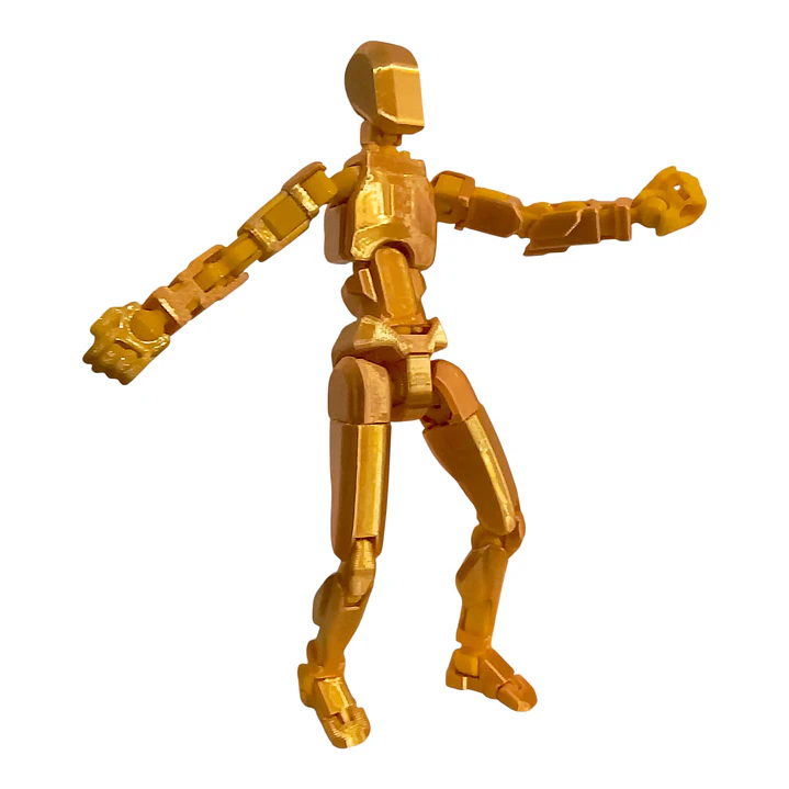 DUMMY 13 (TITAN 13)  ESQUELETO AMARILLO - VARIEDADES 2