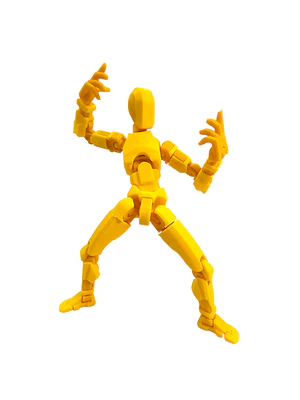 MISION TITAN 13  ESQUELETO AMARILLO - VARIEDADES