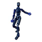 DUMMY 13 (TITAN 13)  ESQUELETO AZUL - VARIEDADES - Miniatura 4