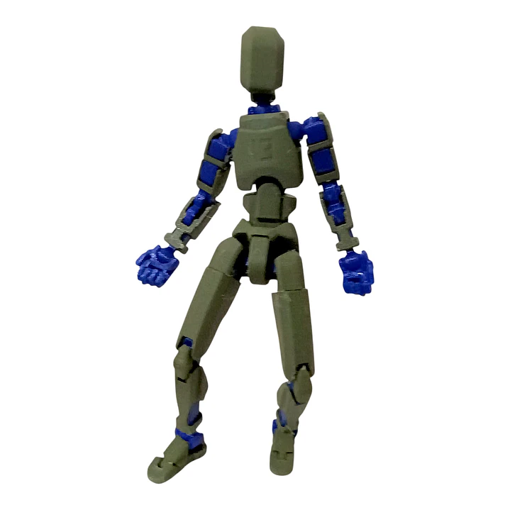 DUMMY 13 (TITAN 13)  ESQUELETO AZUL - VARIEDADES 6