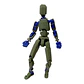 DUMMY 13 (TITAN 13)  ESQUELETO AZUL - VARIEDADES - Miniatura 6