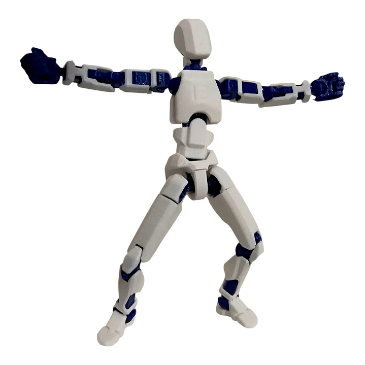 DUMMY 13 (TITAN 13)  ESQUELETO AZUL - VARIEDADES 7