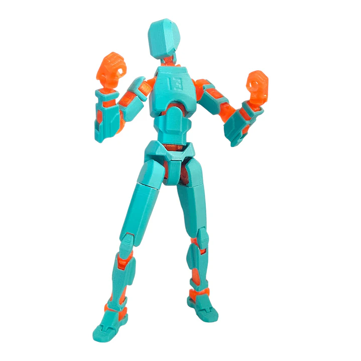 DUMMY 13 (TITAN 13)  ESQUELETO NARANJA - VARIEDADES 2