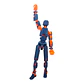 DUMMY 13 (TITAN 13)  ESQUELETO NARANJA - VARIEDADES - Miniatura 4