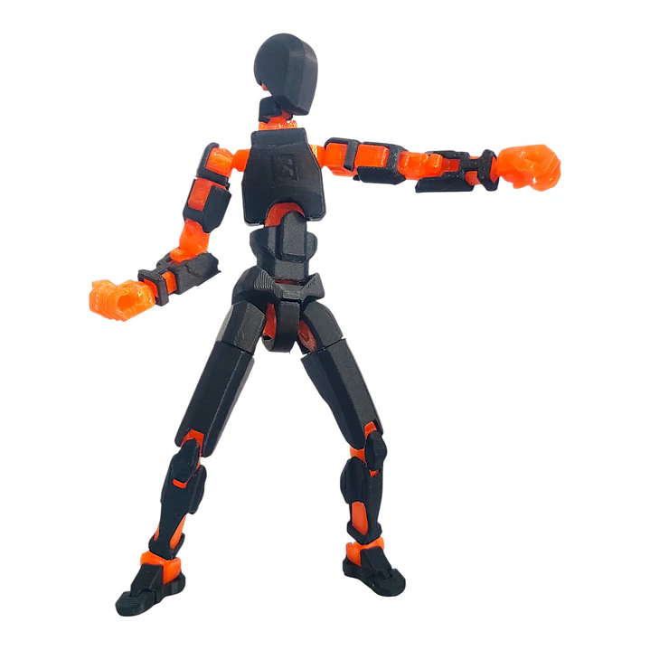 DUMMY 13 (TITAN 13)  ESQUELETO NARANJA - VARIEDADES 5