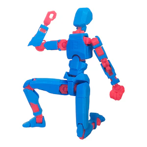 DUMMY 13 (TITAN 13)  ESQUELETO ROJO - VARIEDADES