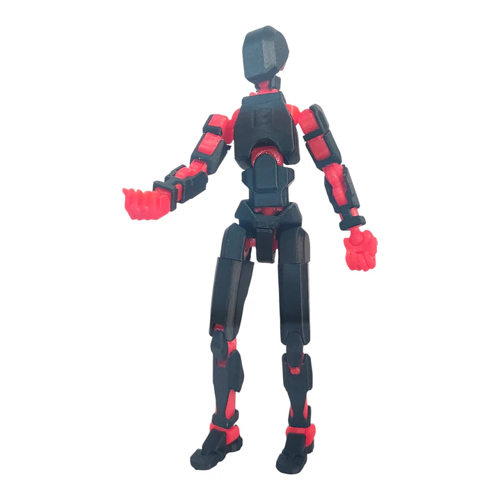 DUMMY 13 (TITAN 13)  ESQUELETO ROJO - VARIEDADES 7