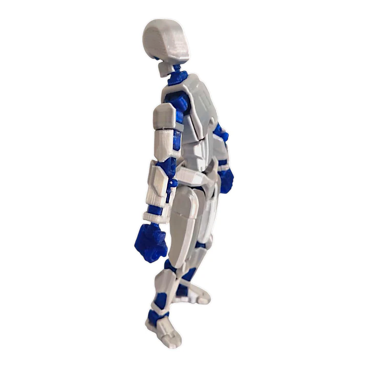 DUMMY 13 (TITAN 13)  ESQUELETO BLANCO Y AZUL - VARIEDADES 2