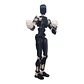 DUMMY 13 (TITAN 13)  ESQUELETO BLANCO Y AZUL - VARIEDADES - Miniatura 11