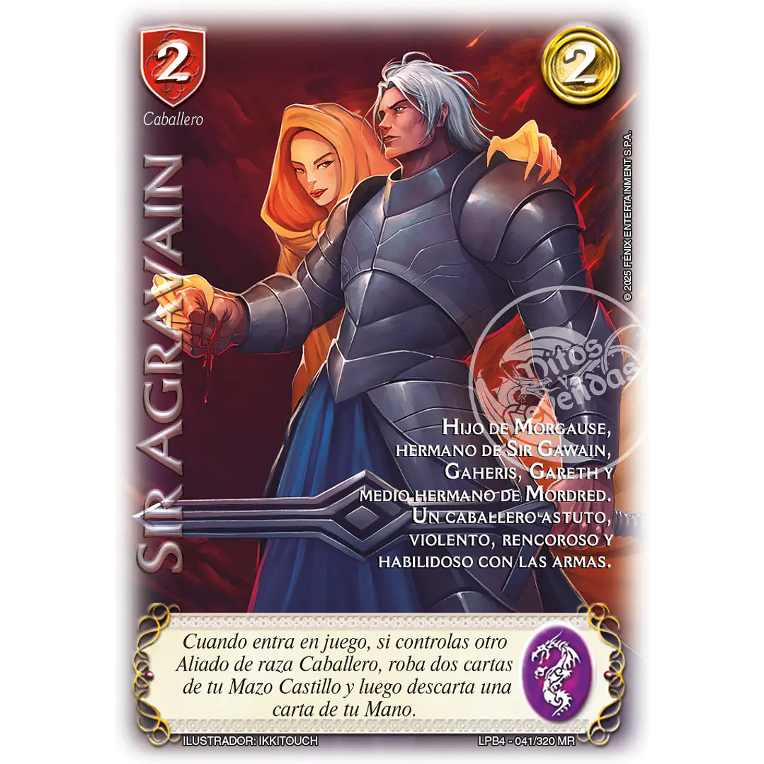 SIR AGRAVAIN - LPB4 - MEGA REAL 1