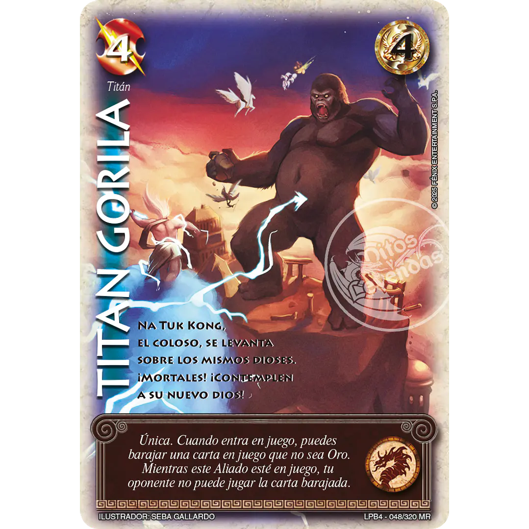 TITAN GORILA - LPB4 - MEGA REAL 1