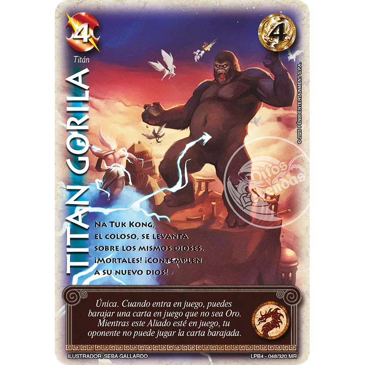 TITAN GORILA - LPB4 - MEGA REAL 1
