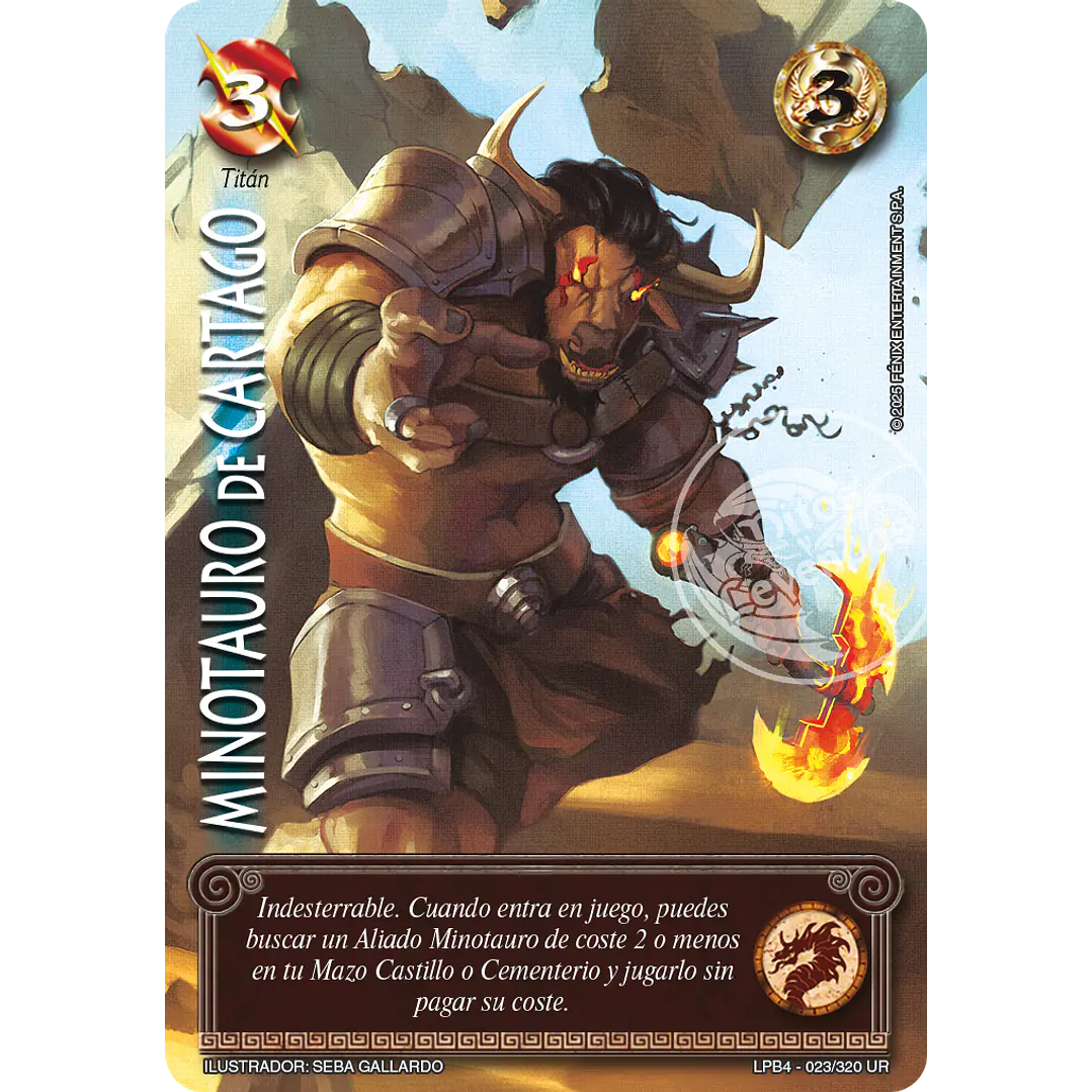 MINOTAURO DE CARTAGO - LPB4 - ULTRA REAL 1