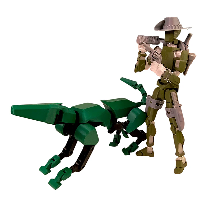 PACK DINO CAZADOR — DUMMY 13 - TITAN 13 1