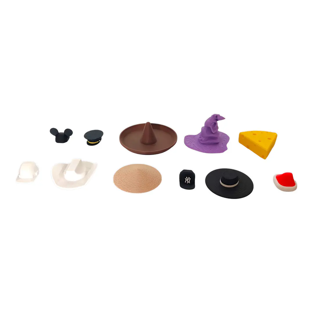 SET DE 10 SOMBREROS INTERCAMBIABLES - MISION 13 - TITAN 13 1
