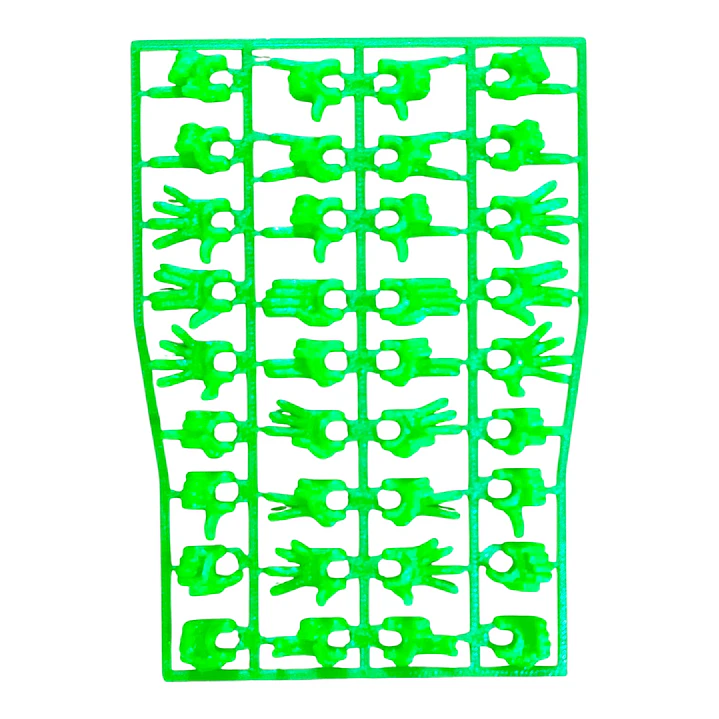 SET DE 18 MANOS INTERCAMBIABLES - DUMMY 13 - TITAN 13 2