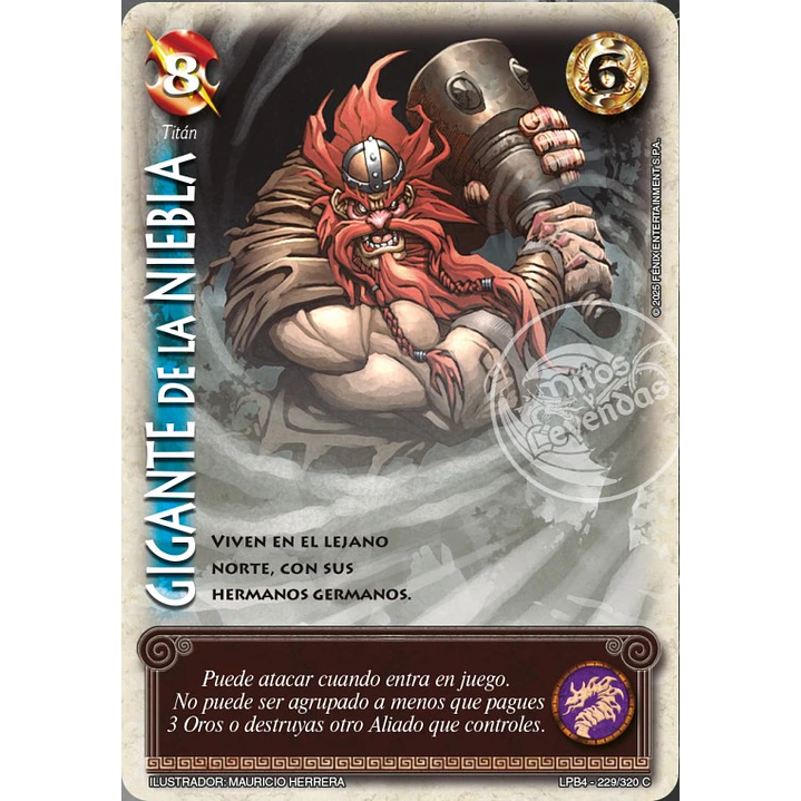 GIGANTE DE LA NIEBLA - LPB4 - CORTESANA 1